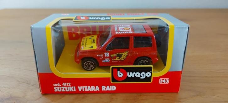 BBurago Burago Suzuki Vitara Raid Nr 4112, Hobby en Vrije tijd, Modelauto's | 1:43, Nieuw, Auto, Overige merken, Verzenden