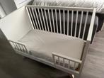 Kidsmill Lars ledikant 60x120 wit / witte spijl / blank, Ophalen, Gebruikt, Ledikant