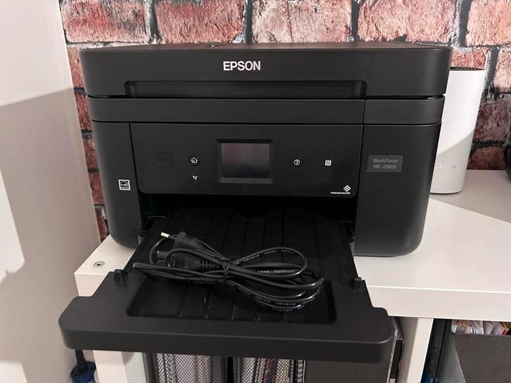 Epson WorkForce WF-2865 All-in-One Printer, Computers en Software, Printers, Gebruikt, All-in-one, Inkjetprinter, Kleur printen
