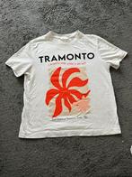 H&M T-shirt - Maat S, Wit, Ophalen of Verzenden, Zo goed als nieuw, Korte mouw