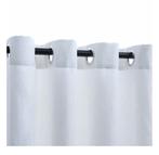 Gordijnen verduisterend met ringen 2 st 140x245 cm, 200 cm of meer, Info@bargains-by-dj.nl, Nieuw, Ophalen of Verzenden