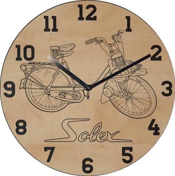Themaklok met een Solex brommer als thema (2) beschikbaar voor biedingen