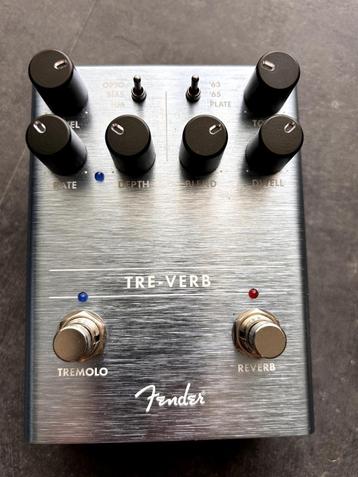Fender Tremolo Reverb pedal beschikbaar voor biedingen