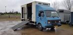 Volkswagen LT 55 bakwagen paardenwagen hydraulische laadklep, Auto's, Achterwielaandrijving, Beige, Particulier, Radio