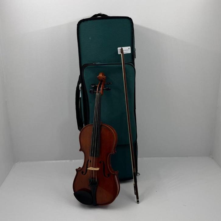 Leonardo Viool | Met koffer en strijkstok, Muziek en Instrumenten, Strijkinstrumenten | Violen en Altviolen, Zo goed als nieuw
