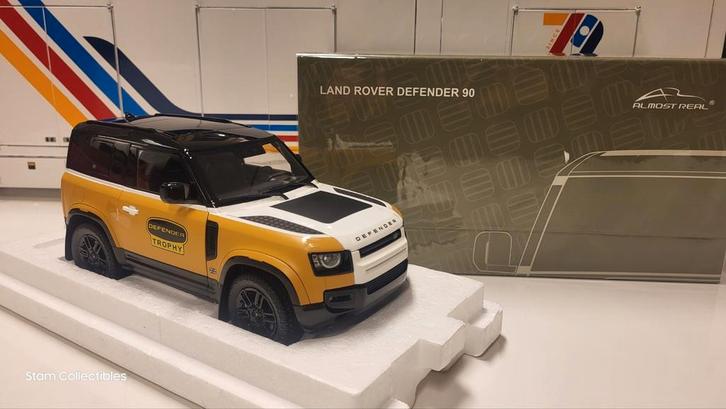 Almost Real Land Rover Defender 90 Trophy Edition - 2023, Hobby en Vrije tijd, Modelauto's | 1:18, Nieuw, Auto, Overige merken