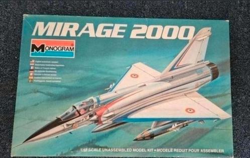 Mirage 2000, Hobby en Vrije tijd, Modelbouw | Vliegtuigen en Helikopters, Zo goed als nieuw, Groter dan 1:72, Overige merken, Ophalen of Verzenden