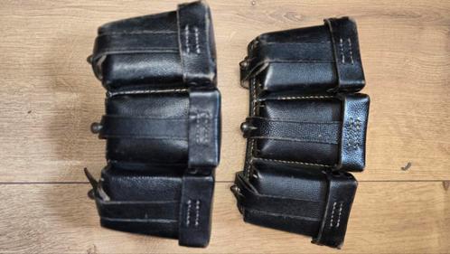 K98 WO2 patroontassen, Verzamelen, Militaria | Tweede Wereldoorlog, Mes of Dolk, Duitsland, Ophalen of Verzenden