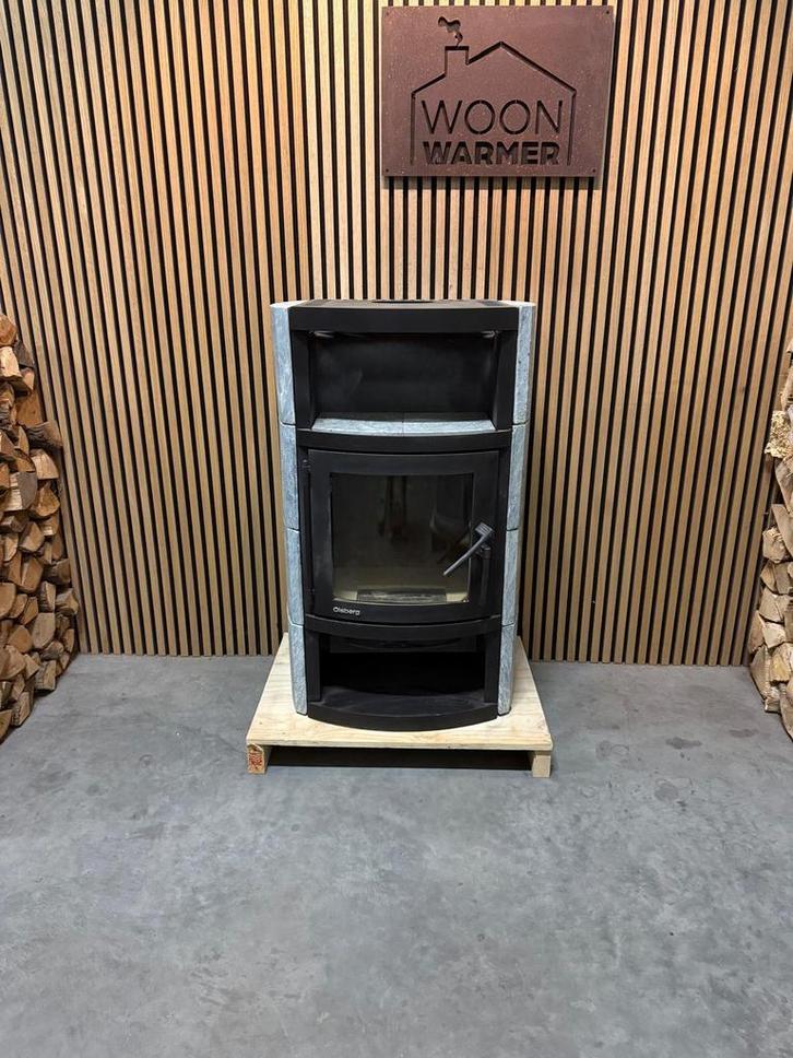 25151 Speksteenkachel Olsberg 8kw, Huis en Inrichting, Kachels, Gebruikt, Vrijstaand, Houtkachel, Hout, Ophalen