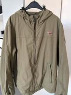 Napapijri herenjas - Maat L - Olijfgroen, Kleding | Heren, Ophalen of Verzenden, Gedragen, Maat 52/54 (L), Groen