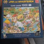 *compleet*Jan vanhaasteren 1000 stukjes kamperen in het bos, Hobby en Vrije tijd, Denksport en Puzzels, Ophalen of Verzenden, 500 t/m 1500 stukjes