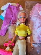 Barbie 🏩  SKIPPER met PRINSESSENJURK 🏩 Pyjama Schoentjes, Ophalen of Verzenden, Gebruikt, Barbie