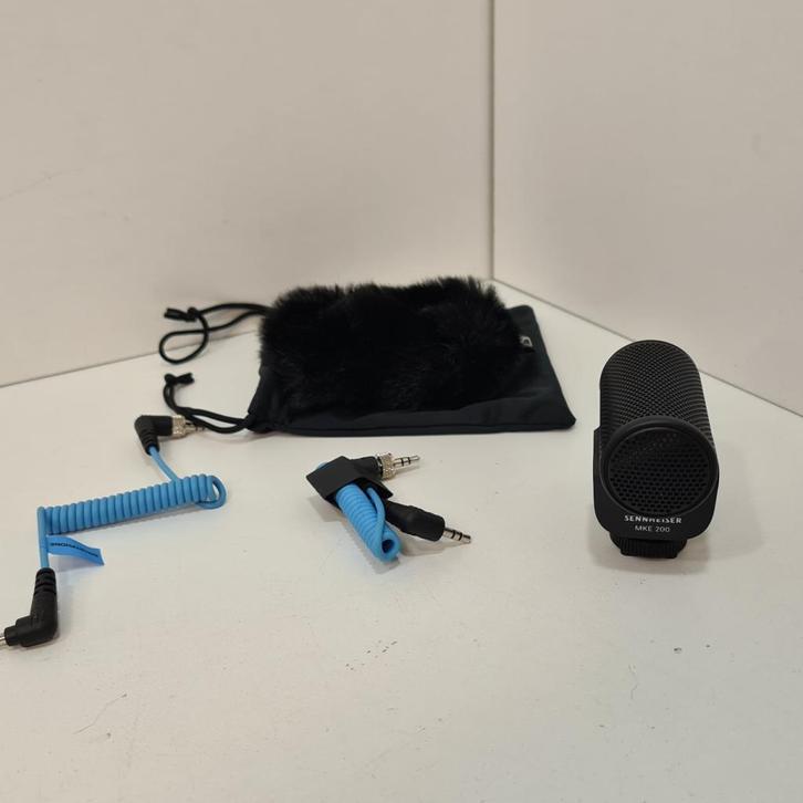 Sennheiser MKE 200 in Nette Staat, Muziek en Instrumenten, Microfoons, Zo goed als nieuw
