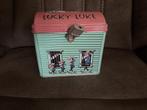 Spaarpot lucky luke, Verzamelen, Spaarpotten, Ophalen of Verzenden, Zo goed als nieuw, Metaal of Blik, Strip- of Tekenfilmfiguur