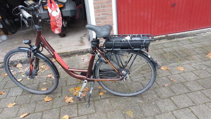 Victoria ebike actieradius 45 km met accurapport, Fietsen en Brommers, Fietsen | Dames | Omafietsen, Versnellingen, Ophalen