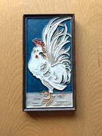 Mooie originele cloisonne tegel Porceleyne Fles Delft Haan, Ophalen of Verzenden