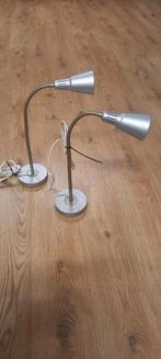 2 Vintage Ikea Kvart Lampen - Alu/Metaal, Huis en Inrichting, Gebruikt, Vintage, Ophalen of Verzenden, Metaal