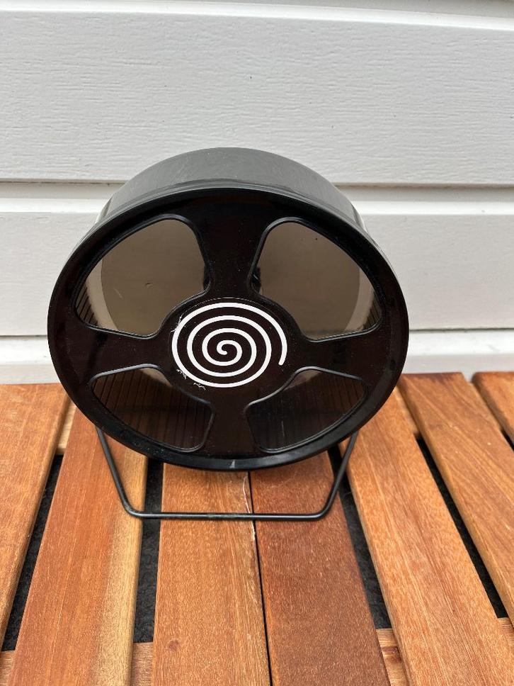 Hamster toebehoren/ accessoires/ spullen: loopwiel/ looprad, Dieren en Toebehoren, Knaagdieren en Konijnen | Toebehoren, Zo goed als nieuw