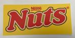 NUTS  reclamebord  (lichtbakplaat), Verzamelen, Merken en Reclamevoorwerpen, Ophalen of Verzenden, Zo goed als nieuw, Reclamebord