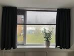 Verduisterende gordijnen antraciet, Ophalen, Zo goed als nieuw, 200 cm of meer