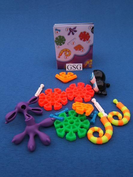 Kid knex blinkin monsters nr. 85223-05, Ophalen of Verzenden, Zo goed als nieuw, K'nex