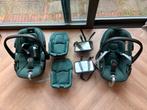 2X Maxi-Cosi Pebble 360 i-Size Essential Green met spiegels, Ophalen, Autogordel of Isofix, Zijbescherming, Zo goed als nieuw