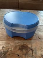 Tupperware nette venstertrommel blauw, Gebruikt, Tupperware, Blauw, Overige typen