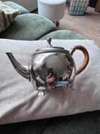 Vintage theepot, meer dan 50 jaar oud, Antiek en Kunst, Ophalen of Verzenden, Zilver
