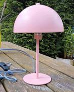 Tafellamp leitmotiv roze mushroom, Minder dan 50 cm, Ophalen of Verzenden, Metaal, Zo goed als nieuw