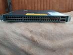 WS-C4948-10GE Cisco Catalyst 4948E Enhanced Switch 48-Ports, Gebruikt, Ophalen of Verzenden