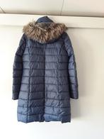 Te koop.  Lange winterjas.kleur blauw. Maat M. Merk Pescara., Kleding | Dames, Jassen | Winter, Blauw, Pescara, Zo goed als nieuw