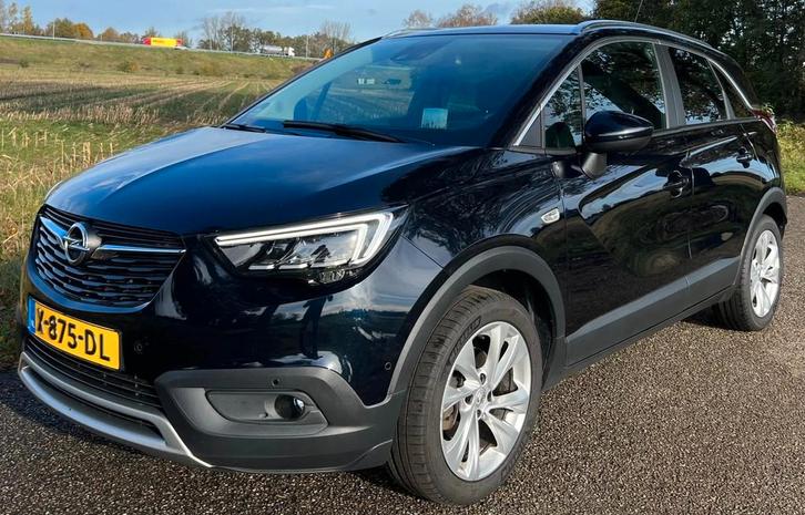 Opel Crossland X 1.2 Turbo Ultimate 2019 131 PK NAVI APPEL C, Auto's, Opel, Bedrijf, Te koop, Crossland X, 360° camera, ABS, Achteruitrijcamera