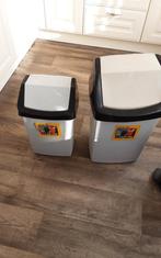 Curver afval bakken 60 en 30 liter, Huis en Inrichting, Woonaccessoires | Prullenbakken, 40 liter of meer, Ophalen, Kunststof