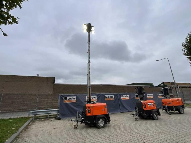 2016 Trime X-Eco A0012 Lichtmast aanhangwagen, Auto diversen, Aanhangers en Bagagewagens, Gebruikt