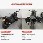 Waterdichte Motor Zadeltas (2 stuks) - 50L Capaciteit, Niet ingevuld, Verzenden, Niet ingevuld, Nieuw