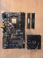 Moederbord, Processor & 16GB DDR3, Computers en Software, Moederborden, Gebruikt, AM3+, DDR3, Ophalen of Verzenden