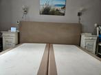 Pullman Monza boxspring, Ophalen, Gebruikt, 90 cm, Bruin