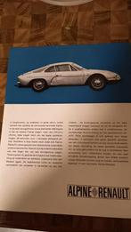 Auto prijslijst Alpine Renault, Verzenden, Zo goed als nieuw, Renault Belgie, Renault