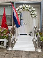 Bloemenboog, huwelijksboog, trouwboog, ereboog te huur!!, Hobby en Vrije tijd, Ophalen of Verzenden, Zo goed als nieuw, Geboorte of Huwelijk