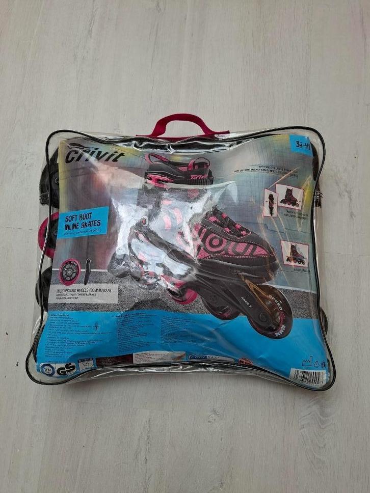 Skeelers meisje Maat 37 – 41, Sport en Fitness, Skeelers, Gebruikt, Inline skates 4 wielen, Overige merken, Dames, Kinderen, Verstelbaar