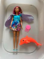 Barbie Zeemeermin Ayla met Dolfijn, Ophalen of Verzenden, Zo goed als nieuw, Barbie