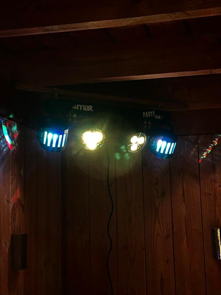 Partyverlichting / Partybar – Te huur!, Hobby en Vrije tijd, Feestartikelen | Verhuur, Zo goed als nieuw, Overige, Ophalen