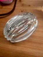 Kristal glas snuisterijen bakje kristal glas, Ophalen of Verzenden