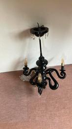 Mooie houten kroonluchter, Huis en Inrichting, Lampen | Kroonluchters, Ophalen of Verzenden, Gebruikt, Hout