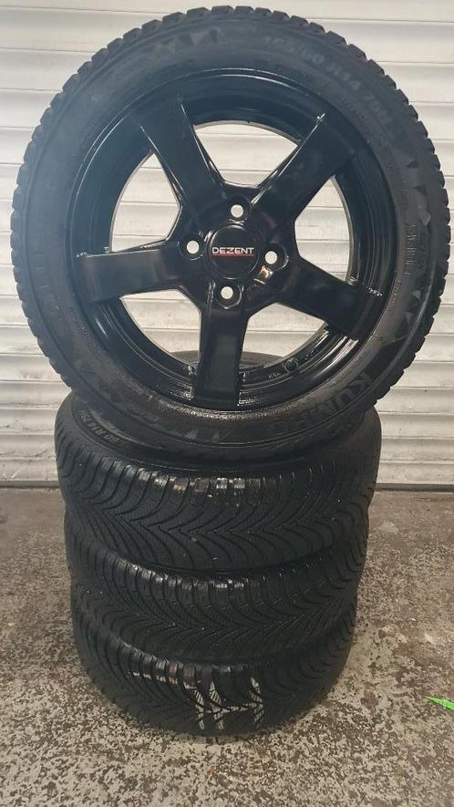 14"Zwarte Dezent LM+All Season Banden Aygo/C1/107/I10/Alto!!, Auto-onderdelen, Banden en Velgen, Banden en Velgen, Zomerbanden
