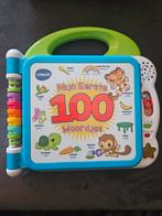 VTECH mijn eerste 100 woordjes boek, Kinderen en Baby's, Speelgoed | Vtech, Ophalen of Verzenden, Zo goed als nieuw