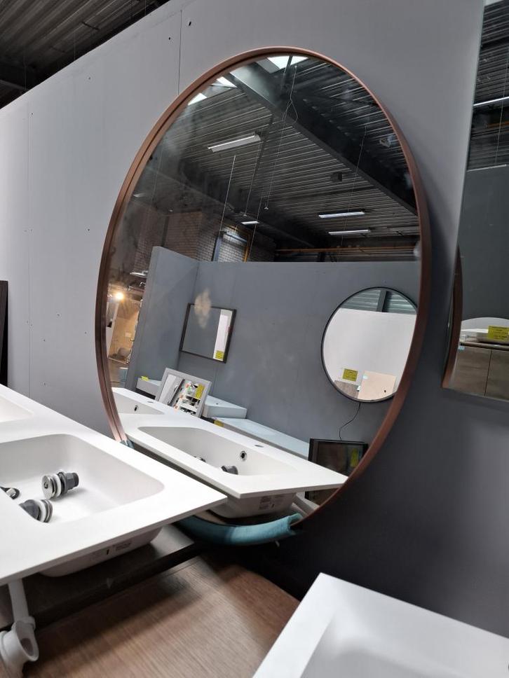 Kopere spiegel 120 cm, Huis en Inrichting, Badkamer | Badkamermeubels, Nieuw, Ophalen