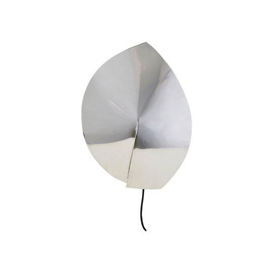 House Doctor Leaf Wandlamp Zilver, Huis en Inrichting, Lampen | Wandlampen, Nieuw, Metaal, Ophalen of Verzenden