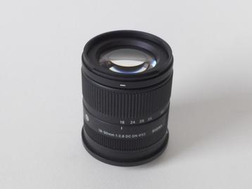 Sigma 18-50mm 2.8 DC DN L-mount zoom objektief beschikbaar voor biedingen