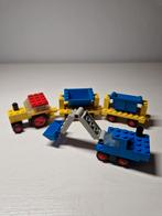 Lego 686 - Tipper trucks and loader, Ophalen of Verzenden, Gebruikt, Complete set, Lego